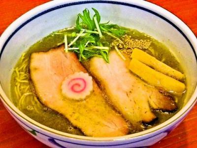 飛魚醤油麺の写真